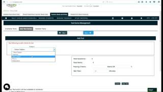English - For Teachers how to create your own Test with questions from Random Topic