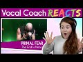 Vocal Coach reaction to Primal Fear (Ralf Scheepers) - "The End Is Near" Live
