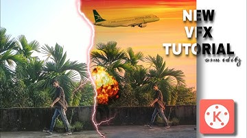New tranding VFX video editing tutorial in kinemaster || sky replacement , sky changing by OSM EDITz