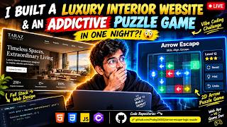 Vibe Coding Challenge Built a Addictive Puzzle Game $1999999🤯 screenshot 2
