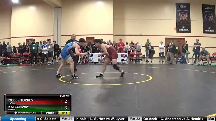 Junior 145 Moses Torres Texas Vs Kai Conway Illinois