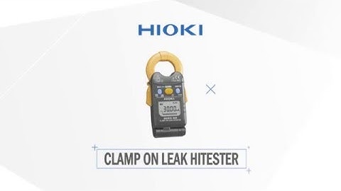 Hioki 3293-50 Clamp On Leak HiTester