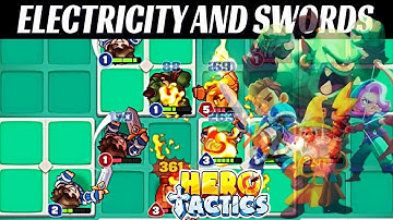 Hero Tactics: 2 Player Game | ELECTRICITY AND SWORDS (Android, iOS)