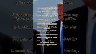 Top News of CANADA I Canada to day 02.10.2025 #news #canada #real life #trump.