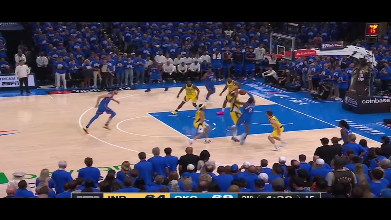 SGA Vs the pacers #mvp#nba - YouTube