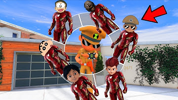 Little Singham Playing As A Every CARTOON AVENGERS IRONMAN SUPERHERO IN GTA 5