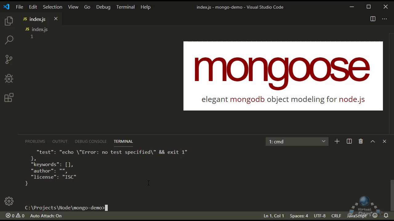 MongoDB ga ulanish