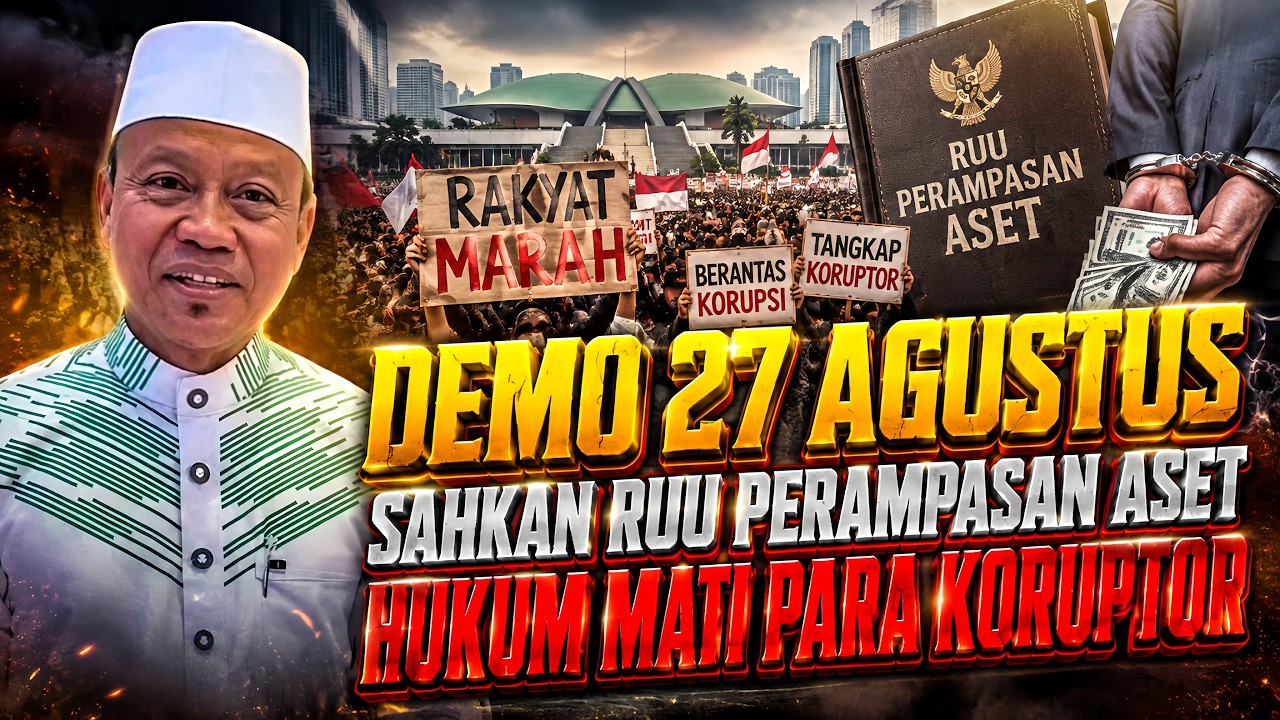 Ustadz Das'at Latif Speaks Out on the August 27th Protest: Pass the Asset Forfeiture Bill and Giv...