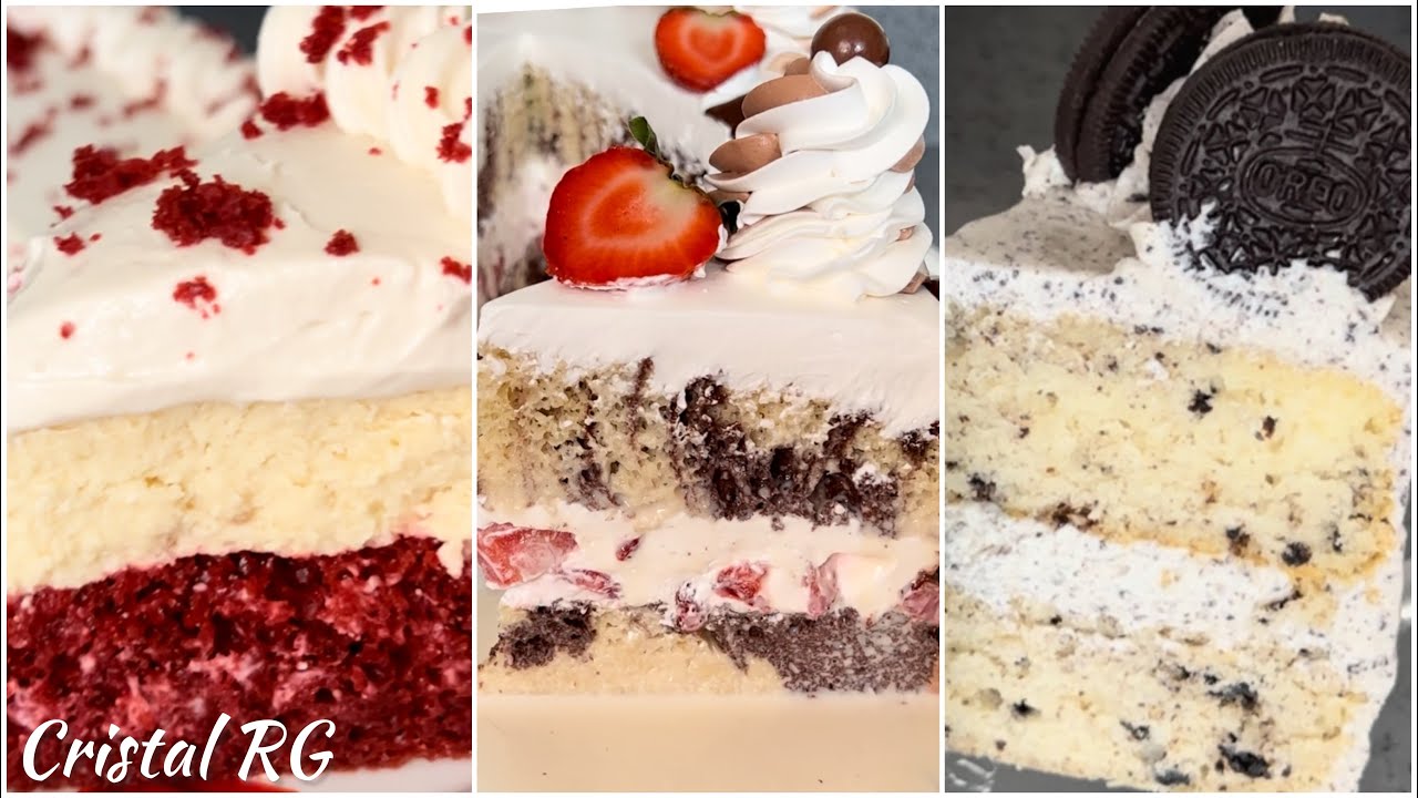 3 Pasteles con relleno Gourmet para festejar Navidad 🎄