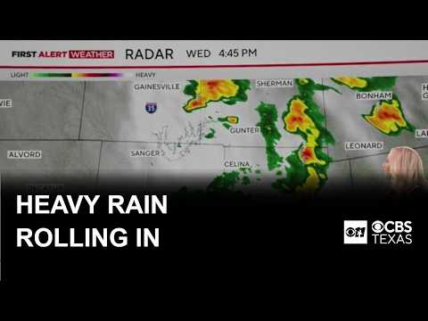 Midweek storms roll into North Texas