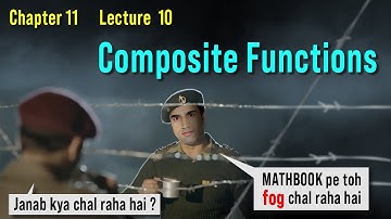 Composite Functions of Uniformly & Non Uniformly Defined Functions | Function of a Function | IITJEE