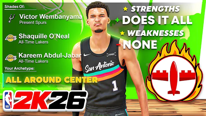 *NEW* BEST ALL AROUND CENTER BUILD in NBA 2K26! 90 3PT, 90 DUNK, 92 REB! Best Center Build NBA 2K26!
