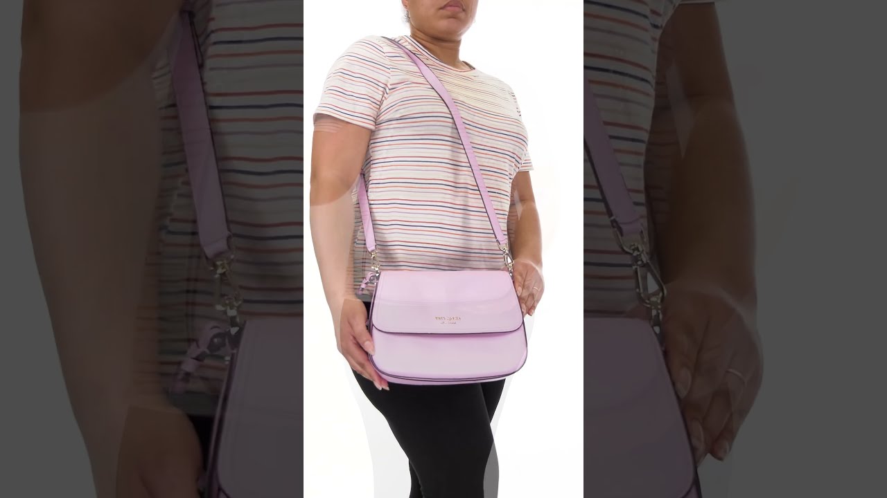 Kate Spade New York Hudson Pebbled Leather Medium Convertible Flap Shoulder Bag SKU 9894422