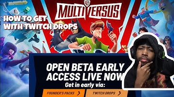 MultiVersus ! HOW TO GET WITH TWITCH DROPS. Full Steps*
