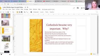 In this video, ms. hunter describes the role of church middle ages
europe. may 6, 2020