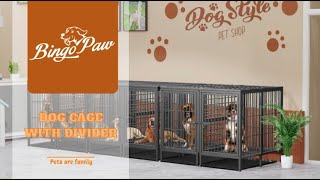 P-XL-139 Bingopaw Heavy Duty Dog Crate Show Video by Bingopaw 41 views 5 months ago 1 minute, 28 seconds