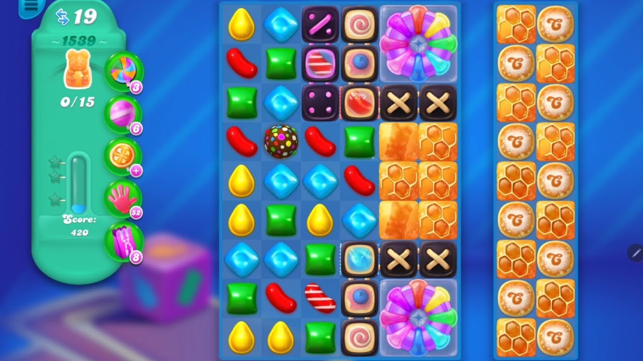 Candy Crush soda Level - 1539 and 1540 - YouTube