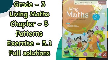 Class 3 living maths ex 5.1 chapter 5 || Patterns || Mathsadda ||
