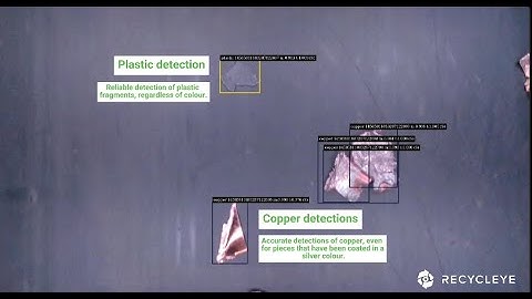 WEEE AI Detections: Cleaning Up Zorba - Batteries, Capacitors, PCBs, Copper - Recycleye QuantiSort®
