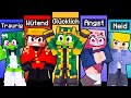 10 FREUNDE auf Einem ALLES STEHT KOPF 2 BLOCK in Minecraft!