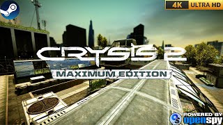 Crysis 2 Multiplayer | NEW MAP! Hotel Rooftop (4K 60 FPS)