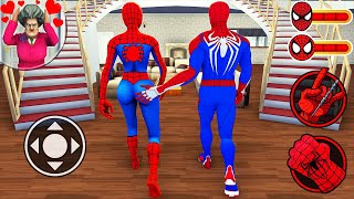 SpiderMan Secret Love with Woman SpiderMan in Scary Teacher 3D