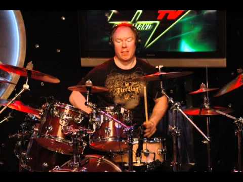 Richard Christy drumming Stern