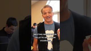 Meeting "Friday the 13th" Actor Warrington Gillette #shorts