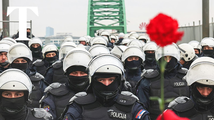 LIVE: Serbians stage anti-government protest and blockade