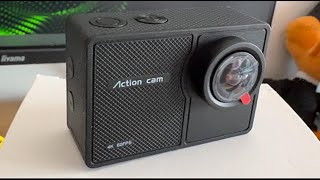 Camlance 4K 60FPS Action Camera with 64GB Card-48MP Waterproof Camera,40M Underwater Camera,8X Zoom,