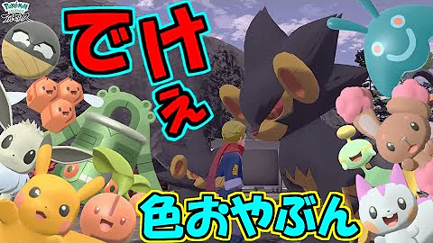 アルセウス色違い親分連発