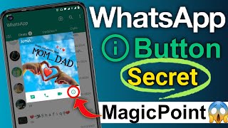 Whatsapp i button secret setting 2024 | Whatsapp i button secret trick | WhatsApp New Update 2024