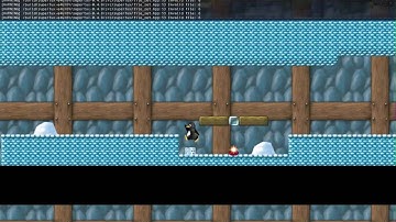 SuperTux 0.4.0 Living in a Fridge (0.1.3 edition) 2 times slow motion