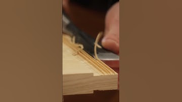 Cutting Tenons #shorts #asmr #woodworking
