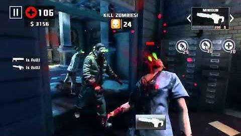 Dead trigger 2 buttery level 57 gameplay iOS on hard TDU 50+