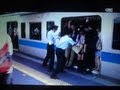 朝ラッシュの小田急江ノ島線の混雑　Crowded Japanese railway (Odakyu Enoshima lin…