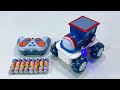 Unboxing dancing jellyfish, Crayon Shin chan remote control car, stunt car