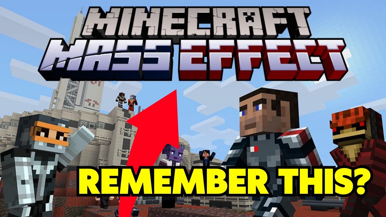 Remember this MASS EFFECT / MINECRAFT CROSSOVER?!