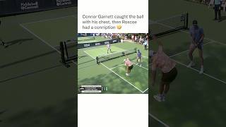 Hilarious pickleball point 🤣