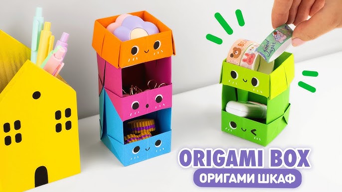 How To Make An Origami Book Box 