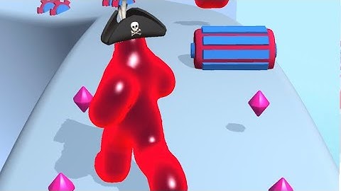 Blob Runner 3D : All Levels Gameplay - New Update Android, iOS