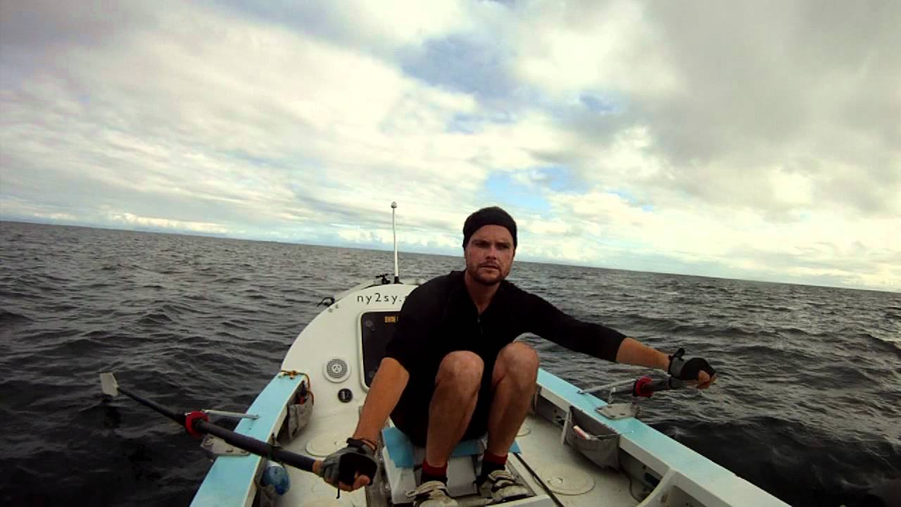 Training row for NY2SY: Solo North Atlantic Row 2012