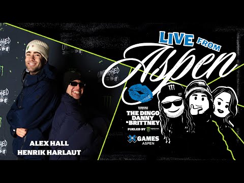 Monster Energy's UNLEASHED Podcast Welcomes Freeski Innovators Alex Hall and Henrik Harlaut for Special Live Episode at X Games Aspen 2024