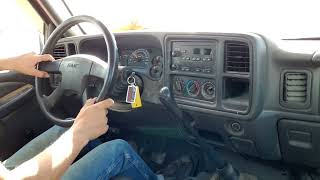 a ride along to the dump in the GMC Sierra 5 speed manual