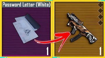 WHITE PASSWORD LETTER CHALLENGE 🤪 METRO ROYALE CHAPTER 29