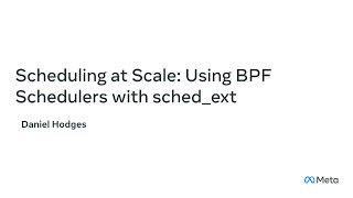 Celebrity SREcon24 Europe/Middle East/Africa - Scheduling at Scale: eBPF Schedulers with Sched_ext Wealth
