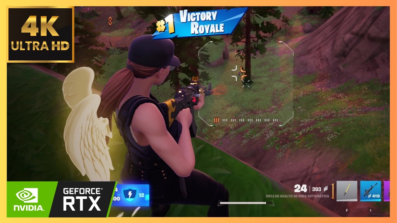 Fornite Solo Gameplay FHD 120fps