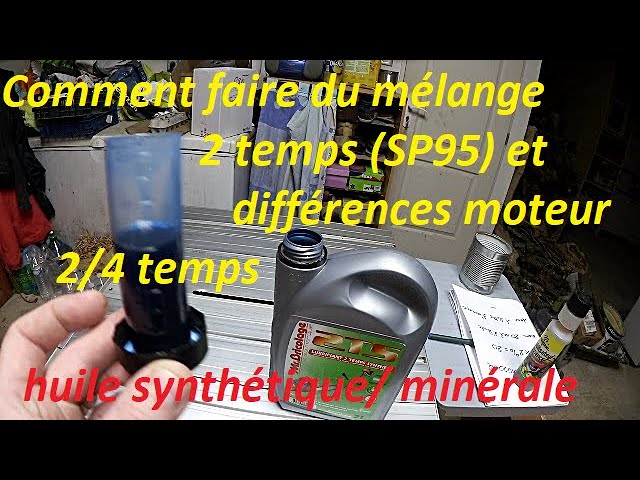 HUILE MELANGE 2 TEMPS TITAN 100S BIDON 1 LITRE