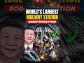 China Built World’s Largest Chongqing Rail Station Using Robots | Future of Construction