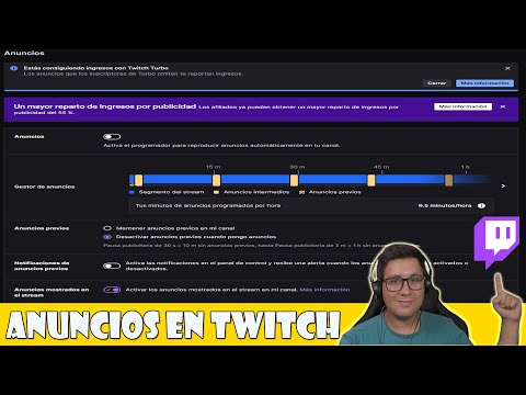 Como activar y desactivar los anuncios en tu canal de Twitch para ganar dinero con tus directos